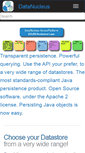 Mobile Screenshot of datanucleus.com